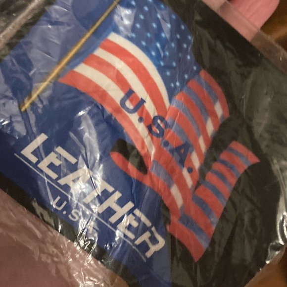 COPY - USA Leather Men's Black 'Classic Aviator' Bomber Leather Jacket NWT size… - Picture 4 of 10